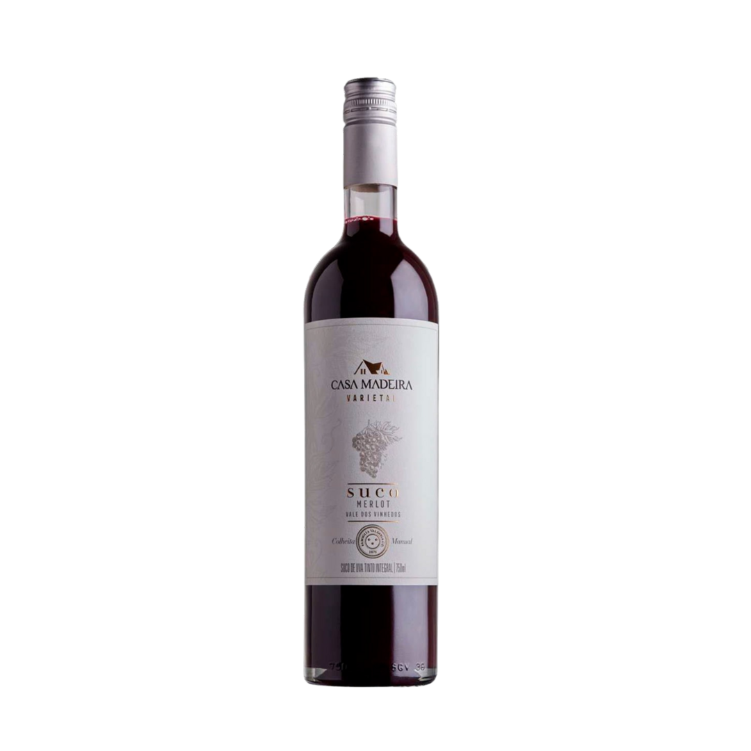 Casa madeira   suco varietal de uva tinto merlot   750ml