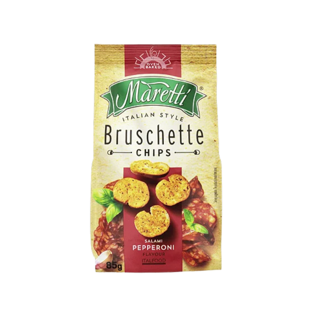 Maretti   salami pepperoni   bruschetta sabor salame   85g