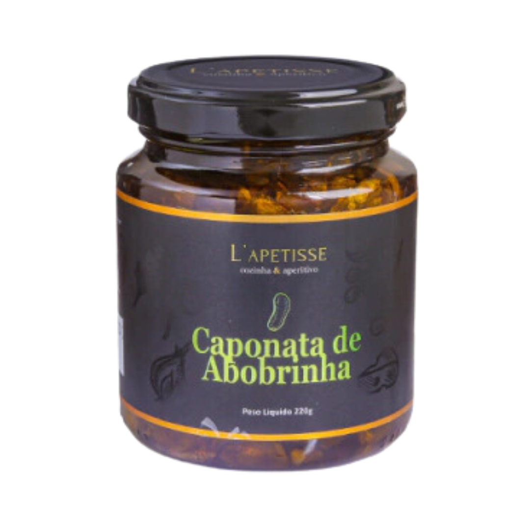 Antepasto lapetisse   220g   caponata de abobrinha