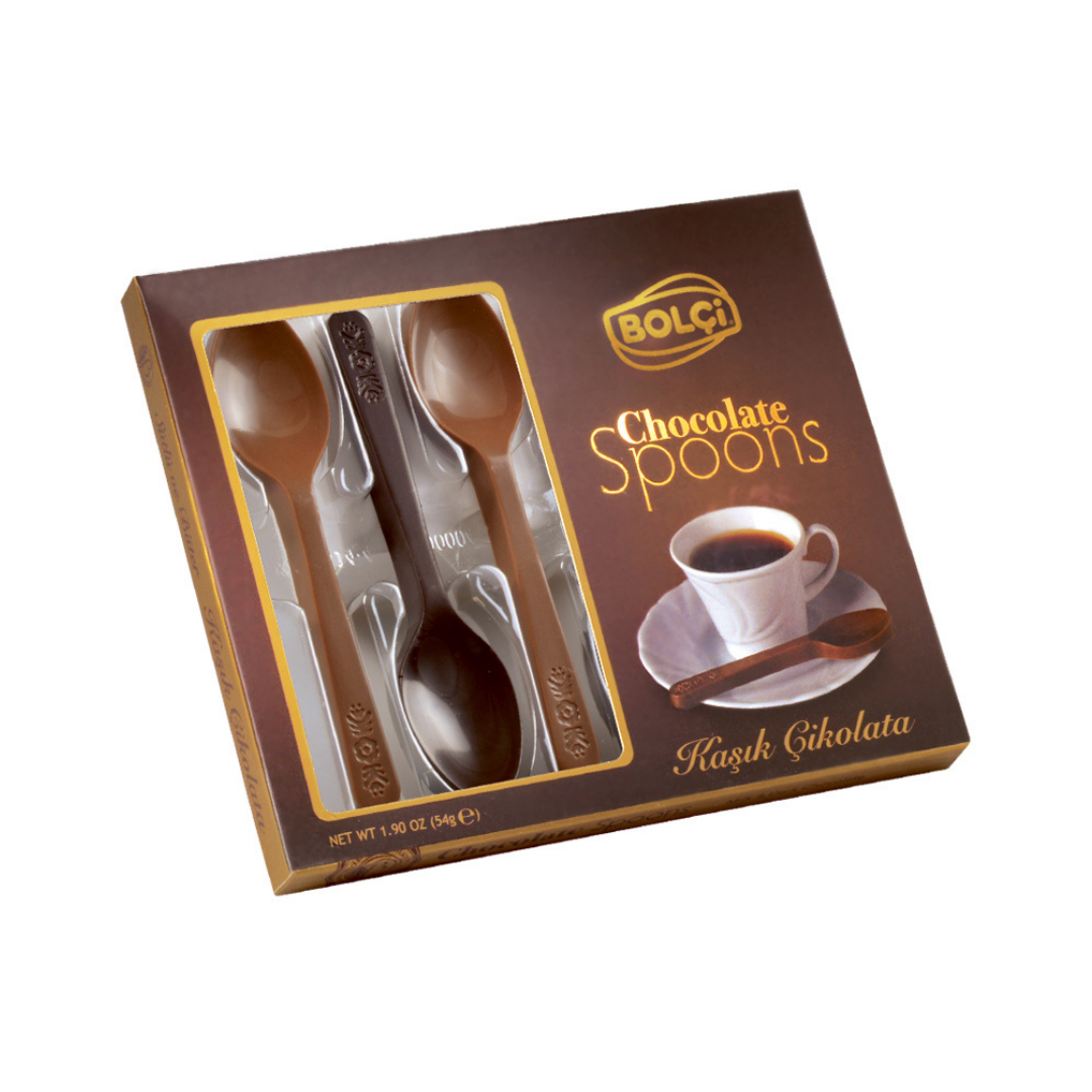 Chocolate   54g   bolci   spoons   colheres de chocolate amargo  2 