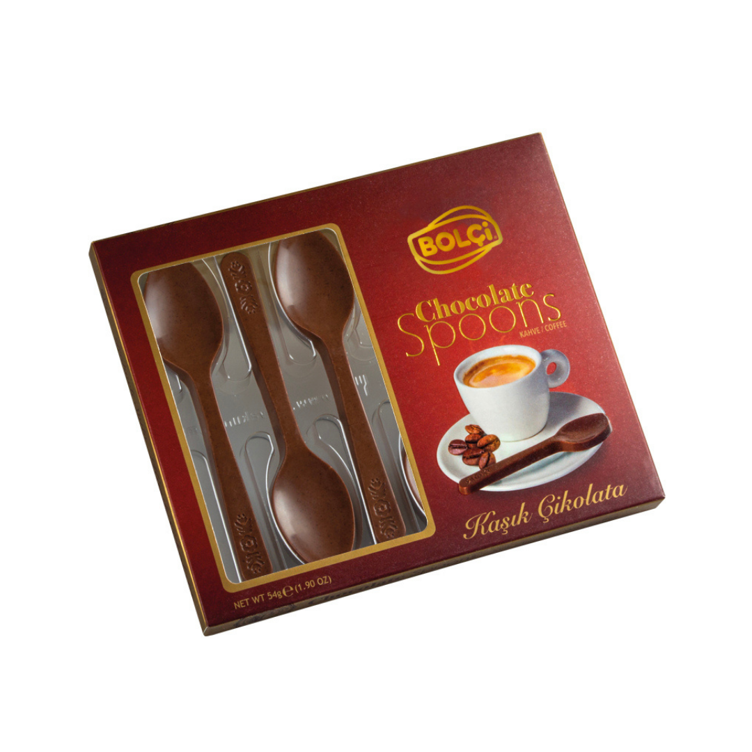 Chocolate bolci   54   spoons   colheres de chocolate com cafe  2 