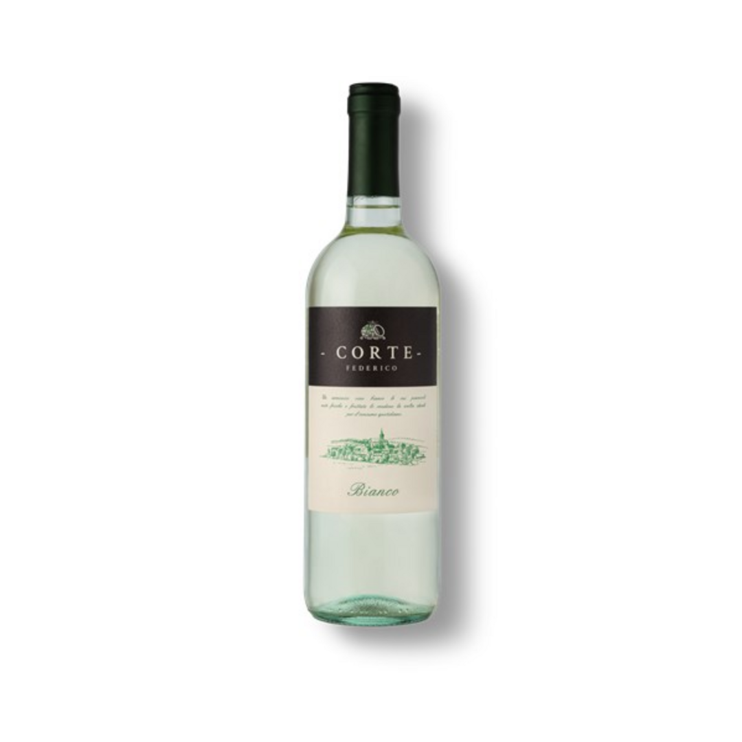 Corte federico   bianco   vinho branco meio seco   750ml
