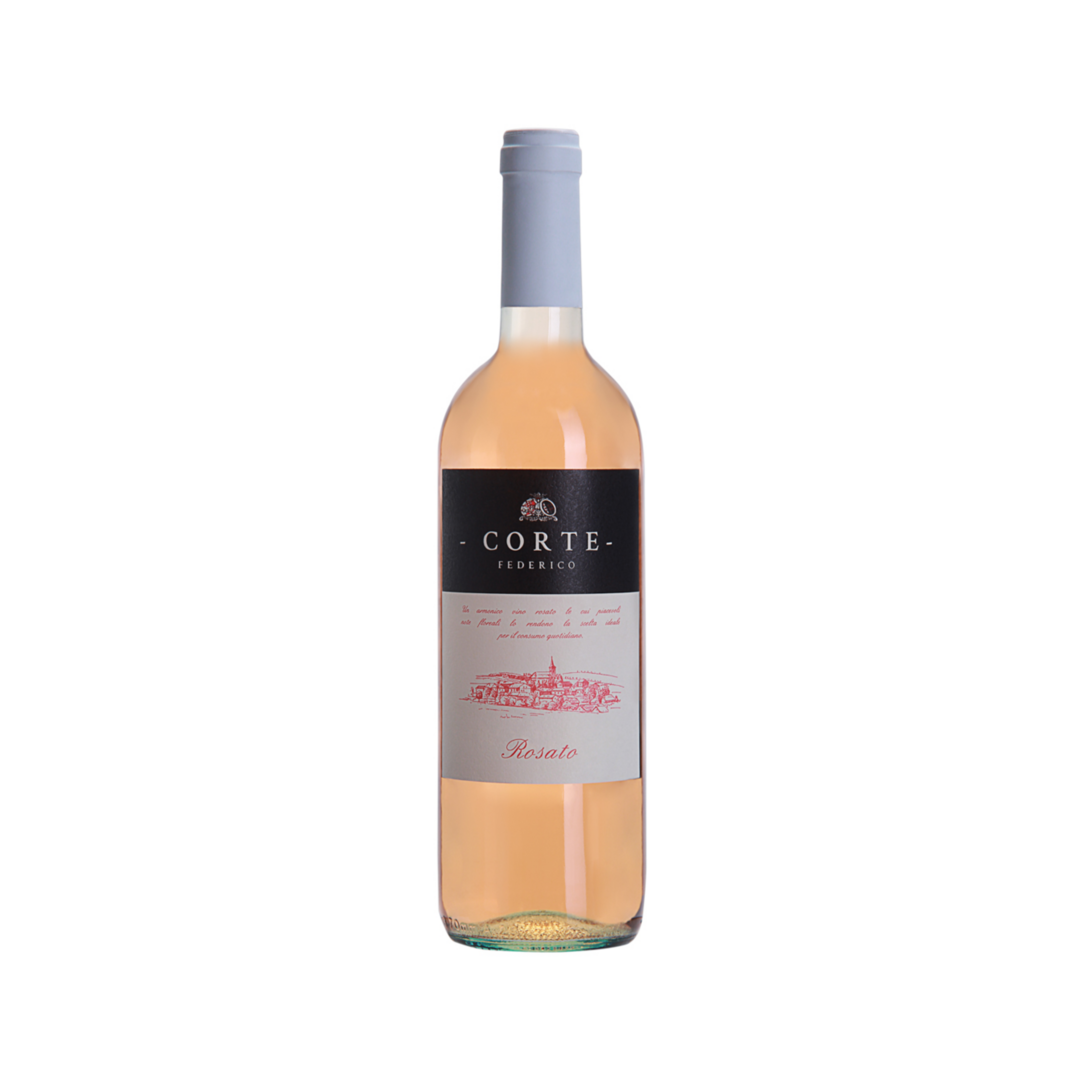 Corte federico   rosato   vinho rosado meio seco   750ml