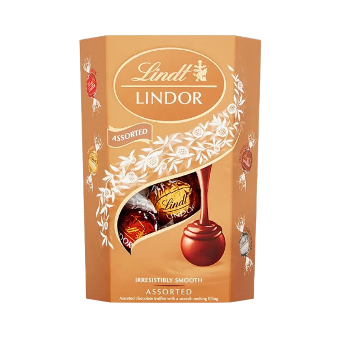  imp    chocolate lindt   337g   lindor assorted