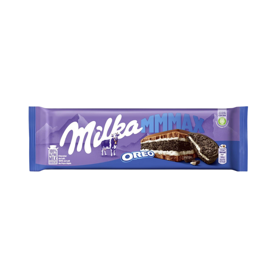  imp cx    chocolate milka   300g   barra   chocolate oreo   cx 12x300g