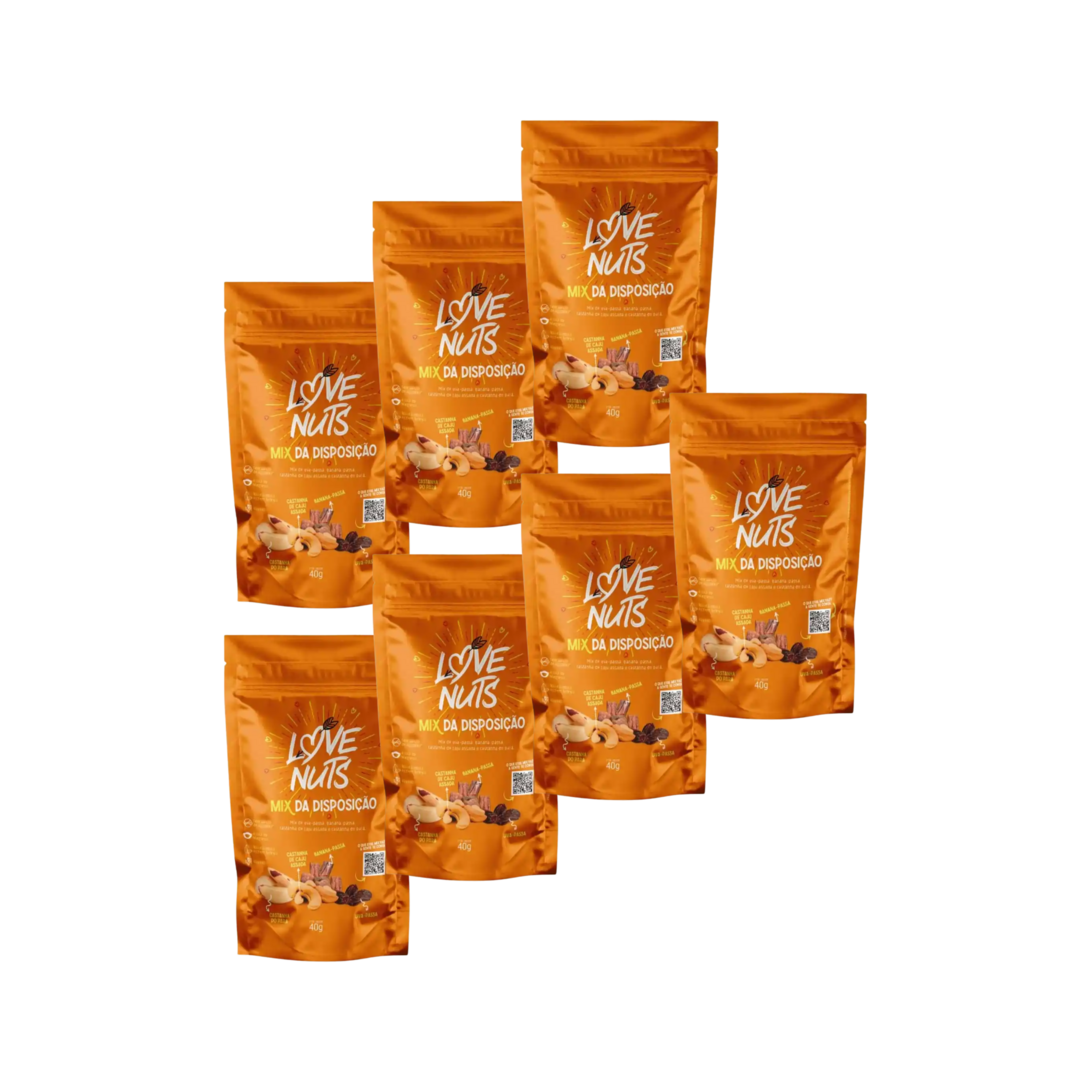 Love nuts   display   mix disposicao   dp 07 un x 40g