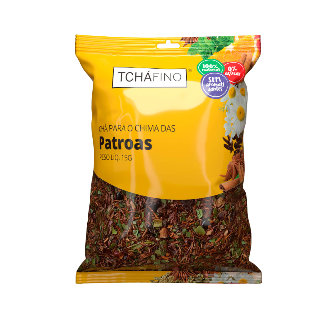 Tchafino   cha das patroas   misto de ervas   15g