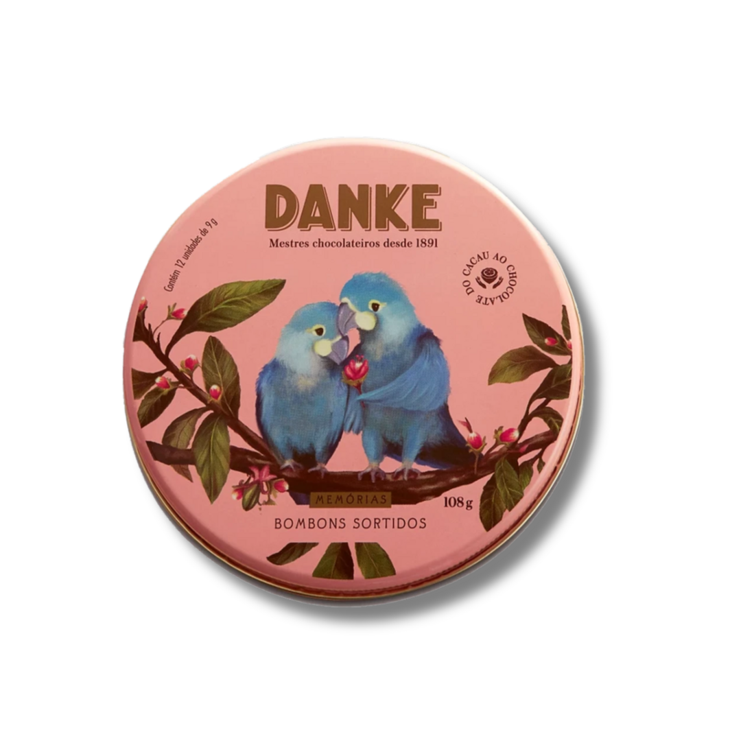 Danke   bombons sortidos   lata   108g