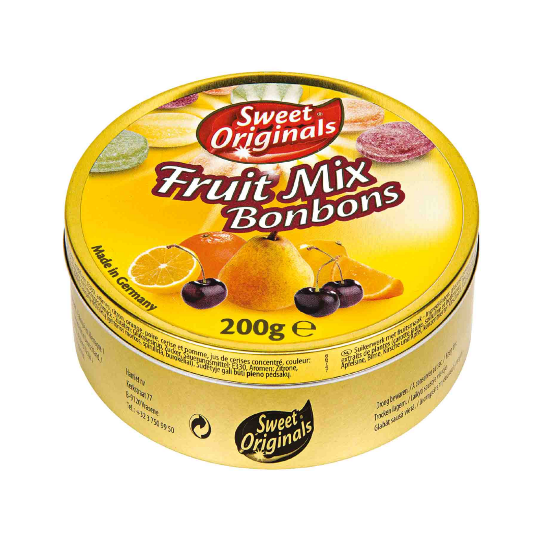 Sweet originals   fruit mix   bala mix de frutas   200g