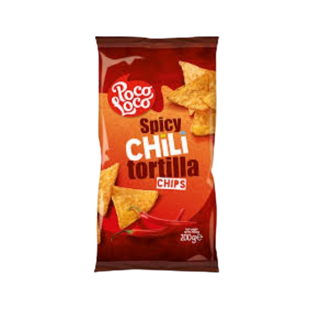 Poco loco   tortilla chips  pimenta 125g