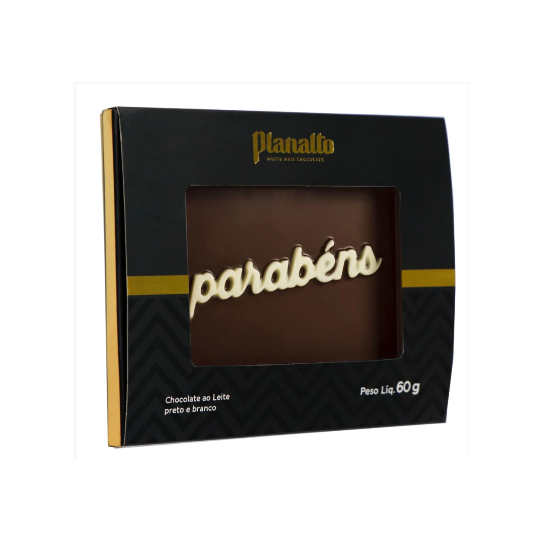 Chocolate planalto   60g   placa parabenss