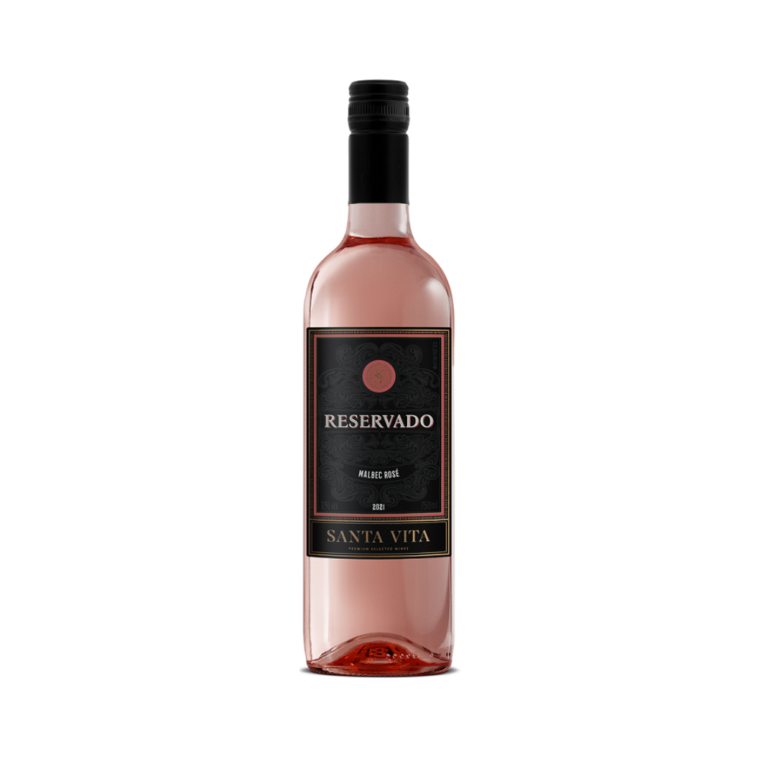 Vinho santa vita   750ml   vinho rose malbec   reservado